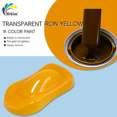 Weather Resistant 1K Transparent Iron Yellow Acrylic Paint Car Paint Automotive Coating & Paint