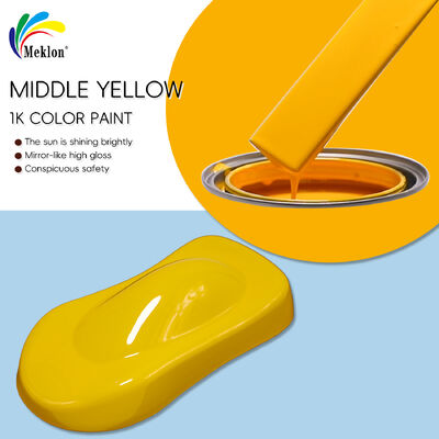 2113 Middle Yellow 2K Acrylic Car Repair Paint High-Solid Acrylic Topcoat with Intelligent Color Matching System