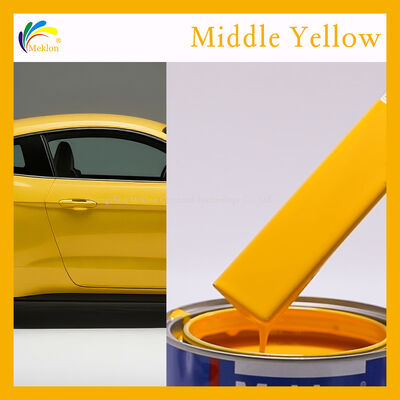 2113 Middle Yellow 2K Acrylic Car Repair Paint High-Solid Acrylic Topcoat with Intelligent Color Matching System