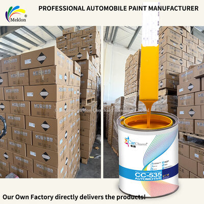 2113 Middle Yellow 2K Acrylic Car Repair Paint High-Solid Acrylic Topcoat with Intelligent Color Matching System