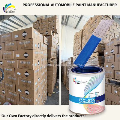 Glitter Blue Silver 1K Acrylic Car Repair Paint - Professional Bulk Supply
