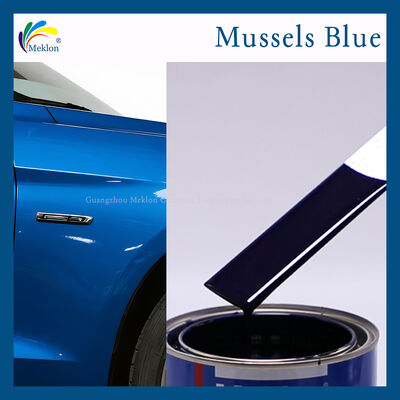 Car Repair Paint Mussels Blue 1L Acrylic High Gloss Factory Wholesale Ready to Ship