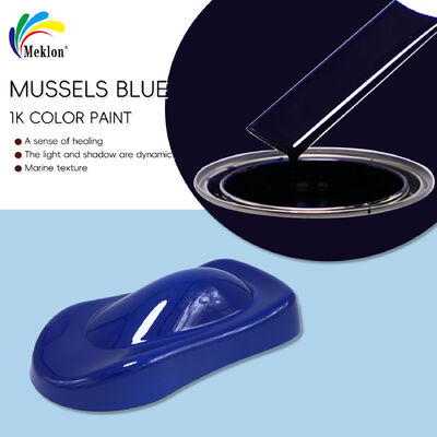 Car Repair Paint Mussels Blue 1L Acrylic High Gloss Factory Wholesale Ready to Ship