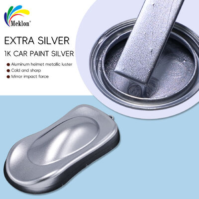 Car Repair Paint 410 Extra Silver 1L Acrylic Metallic Precision Mixing Factory 7-14 Days