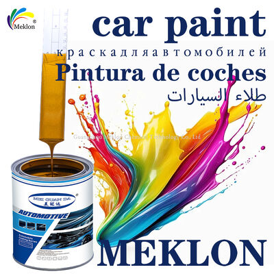 Wholesale 418 Golden Silver 1K Metallic Acrylic Paint Factory Price 7-14 Days
