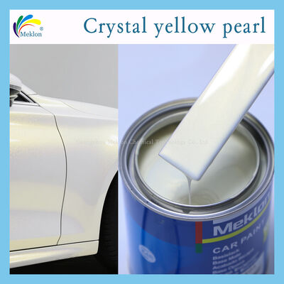 Refinish Car Paint and consistent automotive paint systems suitable for in professional auto body repair and refinishing Crystal Yellow Pearl