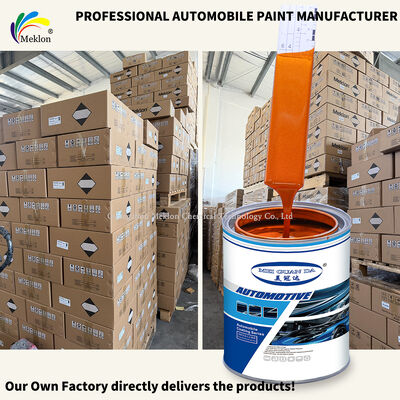 High Solid Orange Red Pearl Automotive Paint Anti-Fade Custom Car Paint OEM & ODM