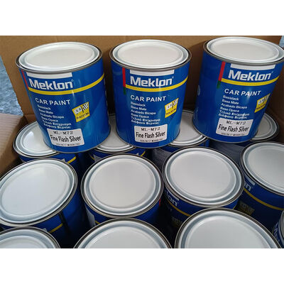 ML-137P 1K Pure Black Acrylic Car Paint High Gloss Solid Color Automotive Refinishing Paint For Car Body Repair