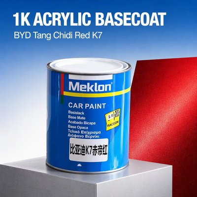 Custom Private Label 1K Color System BYD Tang Chidi Red K7 with OEM Color Matching Database Thousands of Colors