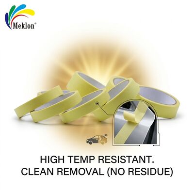 Multi functional high-temperature and high viscosity adhesive tape for automotive spray painting 008, 009