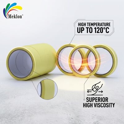 Multi functional high-temperature and high viscosity adhesive tape for automotive spray painting 008, 009