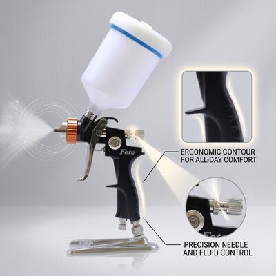 Made In China Magic Color 1000B * RP Spray Gun - Accurate Atomization Efficient Choice For Colorful Creation