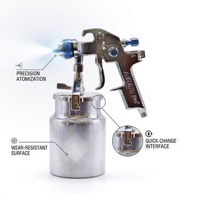 ABST Spray Gun Lower Pot Precision Lower Pot For Spray Guns High-Quality Replacement Part