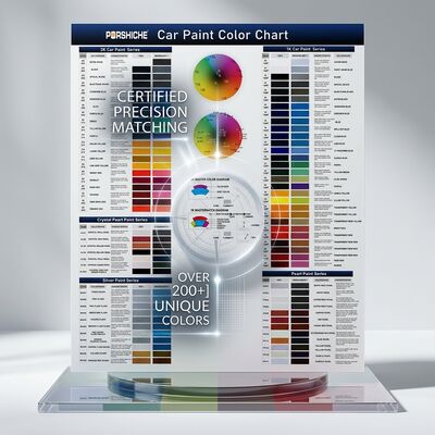 Customized Acrylic Car Paint That Matches The Original Factory Color