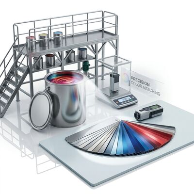 Factory Direct Sales Of Automotive Paint With Color System