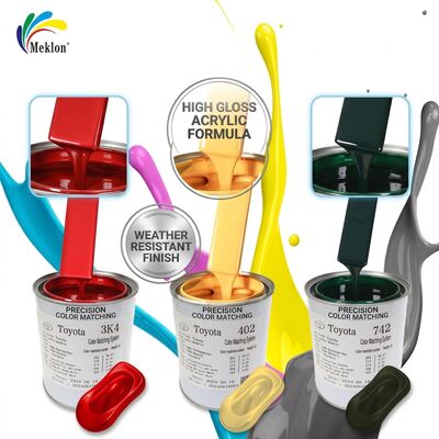 High Gloss And Weather Resistant Acrylic Car Paint Suitable For Wholesale