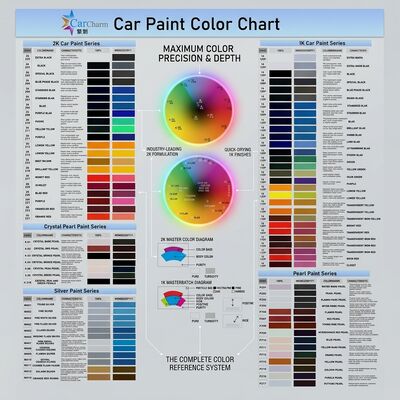 Acrylic Car Paint Source Manufacturer Wear-resistant And Scratch Resistant