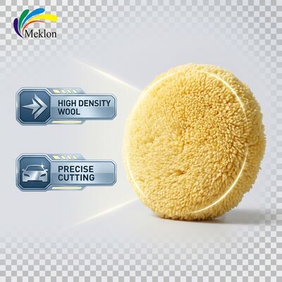 Chinese Manufacturers Use Single-sided And Double-sided Wool Balls For Car Paint Surface Care And Polishing