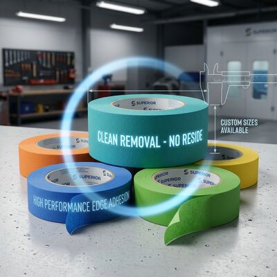Car Care Products Come In Multiple Colors And Can Be Customized In Size With Car Masking Tape