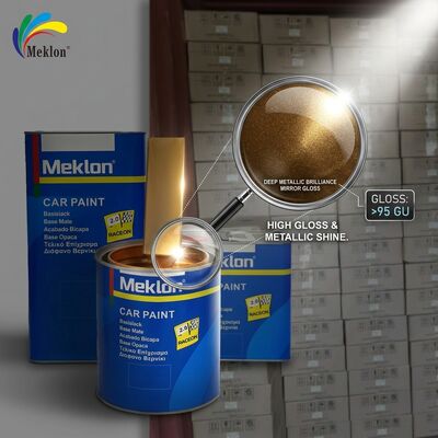 Professional Brown Car Paint TopCoat For Car Repair Automotive Manufacturers