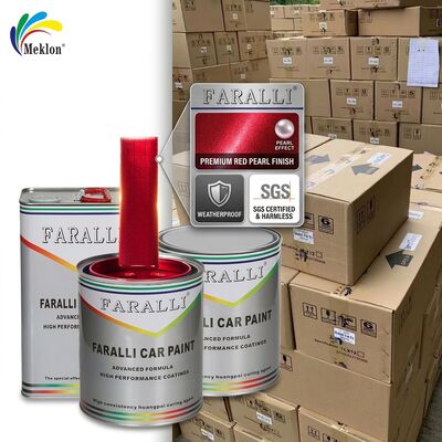 SGS Harmless Red Pearl Automotive Paint Weatherproof Pearlescent Car Spray Paint