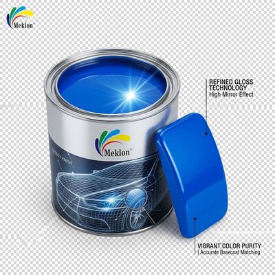 Acrylic Resin Auto Refinish Paint Car Liquid Coating 1K Brilliant Blue