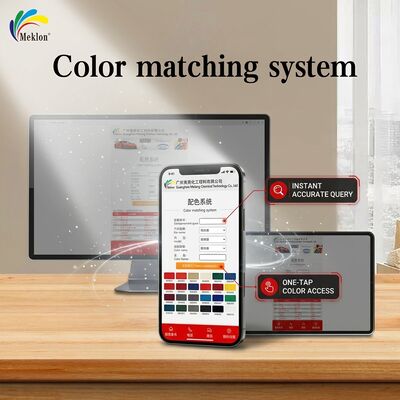 Acrylic Resin Auto Refinish Paint Car Liquid Coating 1K Brilliant Blue