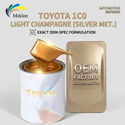 Russian And Kazakh Model Toyota 1CO Refinish Car Paint For Automotive Repair Paint