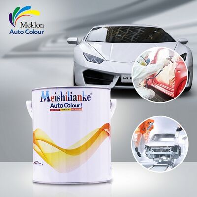 Crystal White 1K Car Paint Basecoat Anti Oxidation Acrylic material And Anti-Corrosion