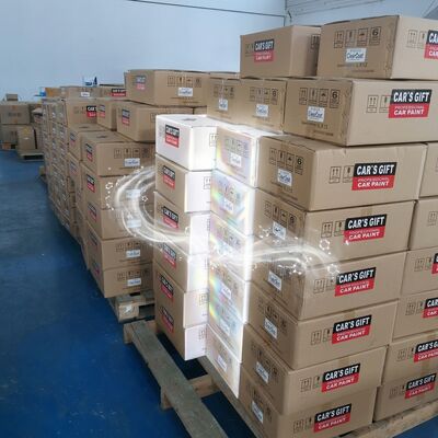 Crystal White 1K Car Paint Basecoat Anti Oxidation Acrylic material And Anti-Corrosion