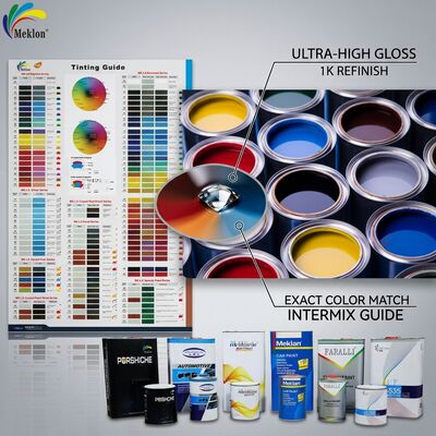 Good Gloss Car Body Coating Intermix Automotive 1K Refinish Paint