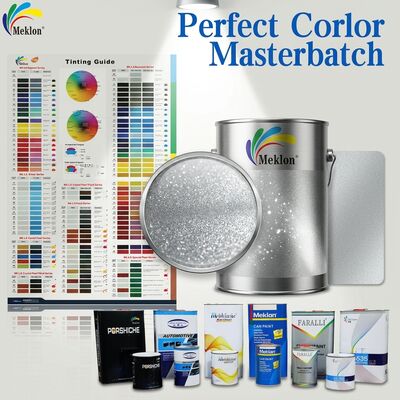 Stable Diamond Metallic Silver Car Paint Multipurpose Waterproof