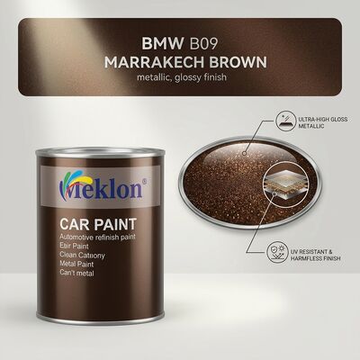 UV Resistant Brown Car Paint Practical Harmless For BMW B09 Marrakech