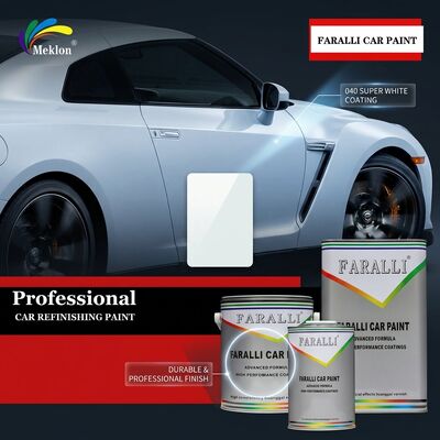 Professional Finish With Toyota 040 Super White Refinish Car Paint