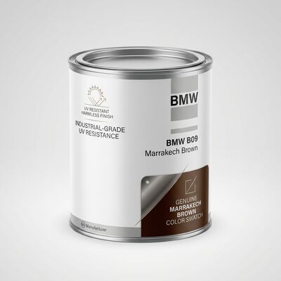 UV Resistant Brown Car Paint Practical Harmless For BMW B09 Marrakech
