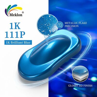 1K Brilliant Blue car body coating Car Paint Rust-Proof Quick-Drying 1K Metallic Paint