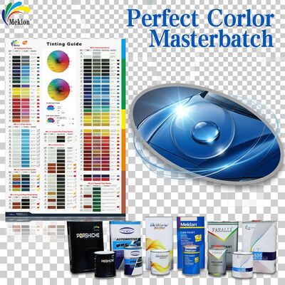 China Popular 1K Transparent Blue Automotive Refinish Paint For Car Surface Protection