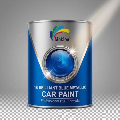 1K Brilliant Blue car body coating Car Paint Rust-Proof Quick-Drying 1K Metallic Paint