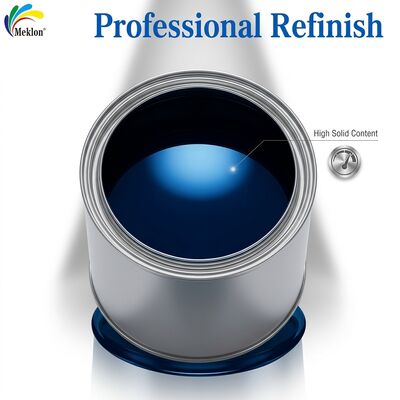1K Lake Blue Automotive Refinish Paint With High Solid Transparent Luminosity
