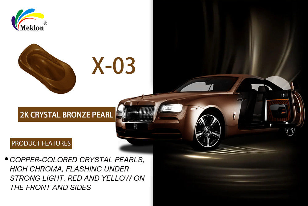 HS 1K Crystal Bronze Auto Paint: High Application & Raw Materials for Car Body