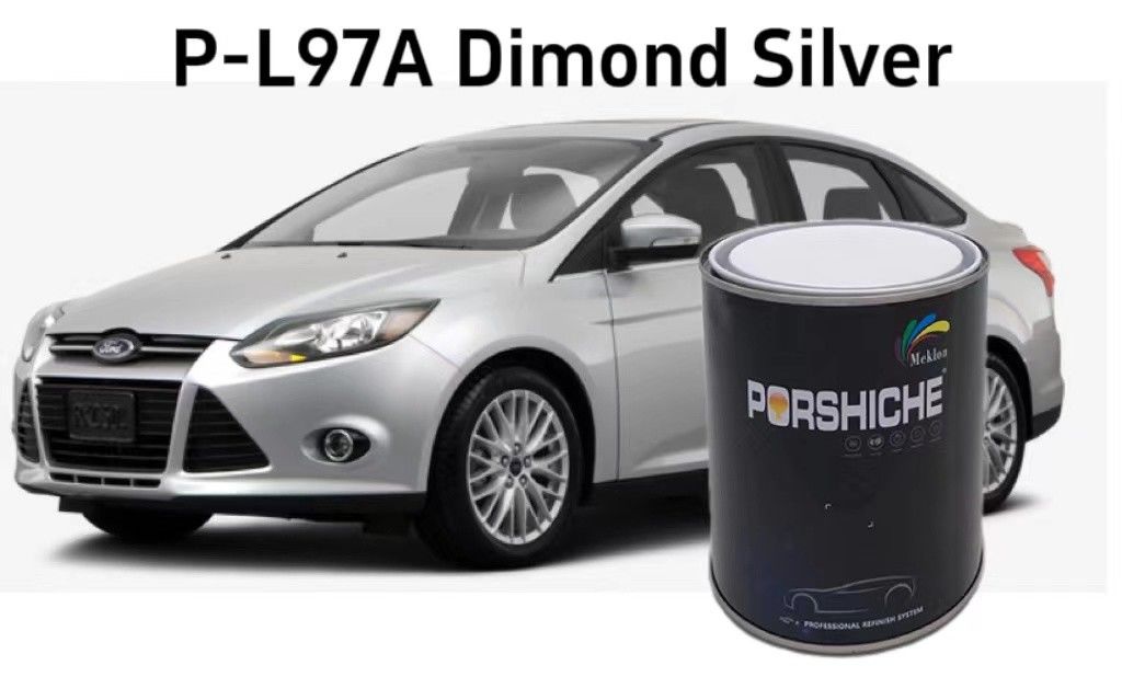 Odorless Practical Metallic Colour Car Paint , SGS Silver Colour Spray Paint For Car