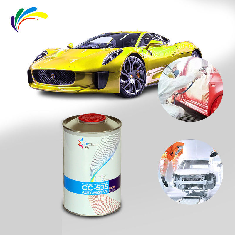 Meklon Lemon Yellow Professional Automotive Repair Paint 1K Primer 2K Topcoat Anti Corrosion And UV Protection
