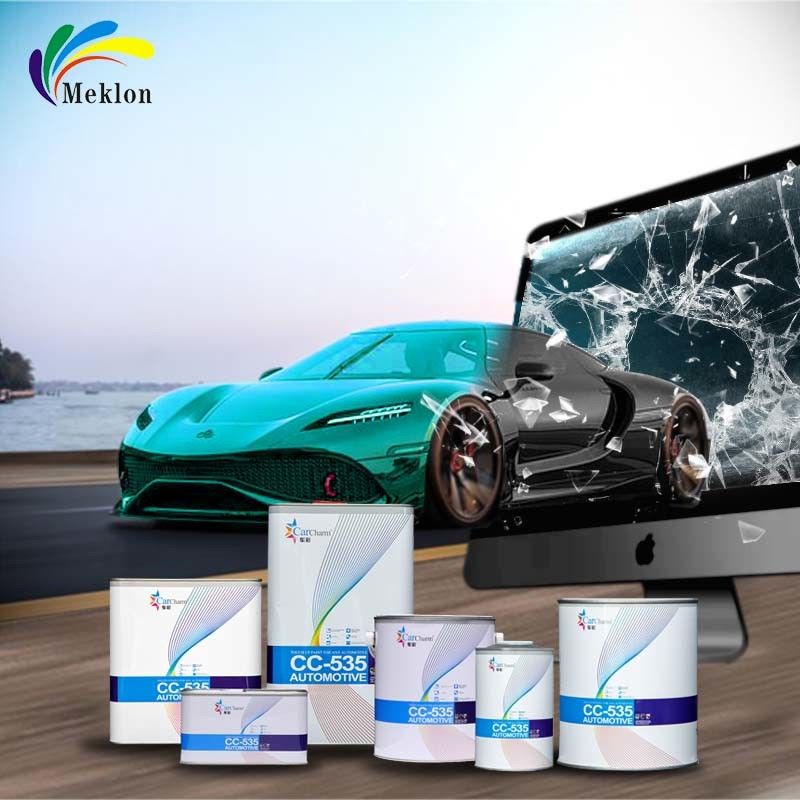 Ready Mixed Car Paint For Audi LX5D Glacier Blue With Color Matching Coat