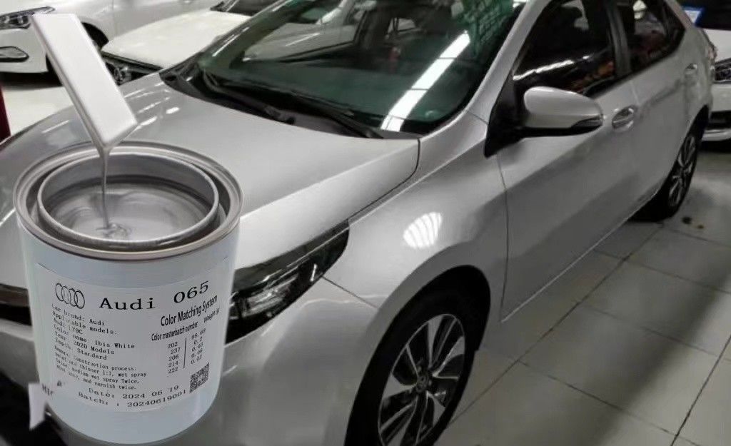 Toyota 1E0 Refinish Car Paint For Stunning Dark Gray Color