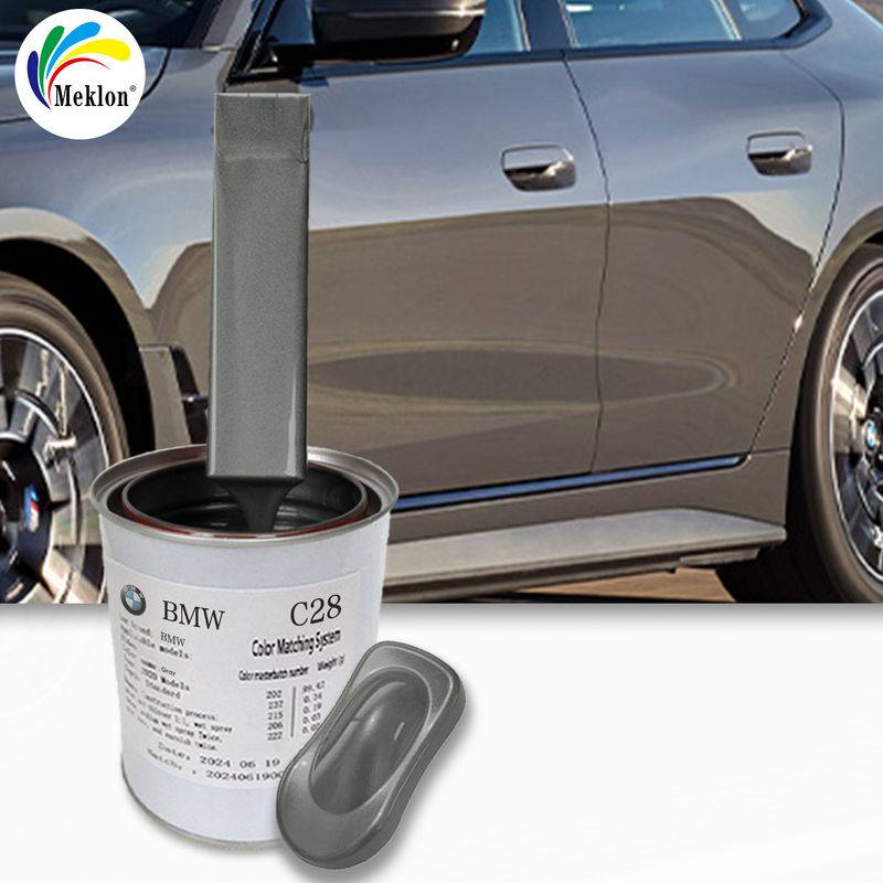 BWM C28 Gray Refinish Car Paint Multipurpose Waterproof For Auto Dealer Supplier Auto Paint