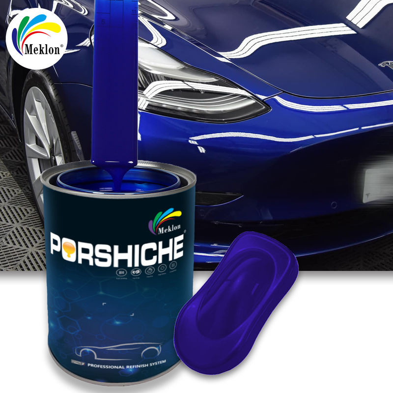 Acrylic Car Paint Easy Sanding Olive Green PU Polyurethane Car Spray Paint For Auto Refinish Repairs
