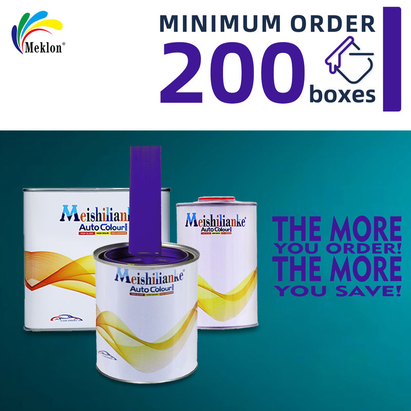 Acrylic 1K 2K Color Car Body Paint Spray Car Metallic Color Automotive Paint For Repair Car Refinish Coating