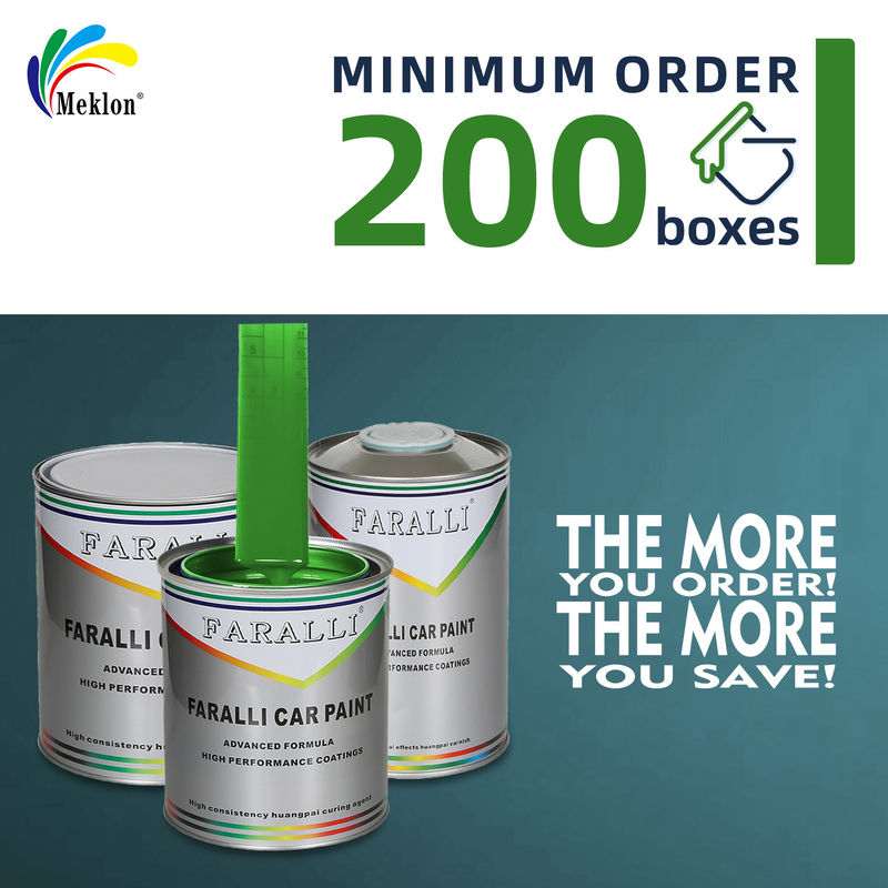 Car Paint Varnish Green Paint Manufaceturer High Performance Auto Paint Supply Clear Coat 2K Automotive Paint