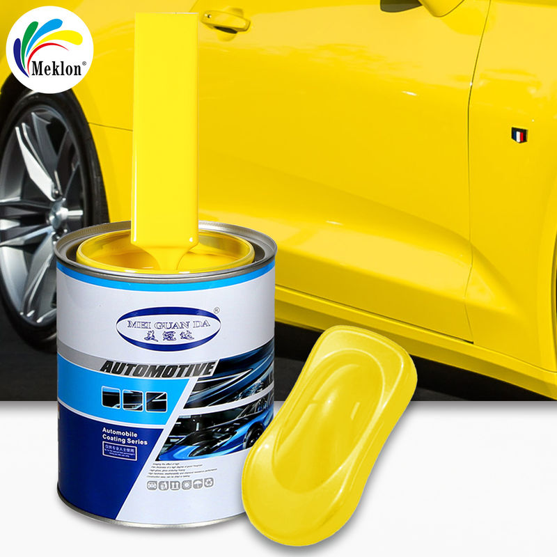 Professional Wholesale Automotive Paint Yellow Car Auto Spray Ceramic Paint Car Auto Body Paint