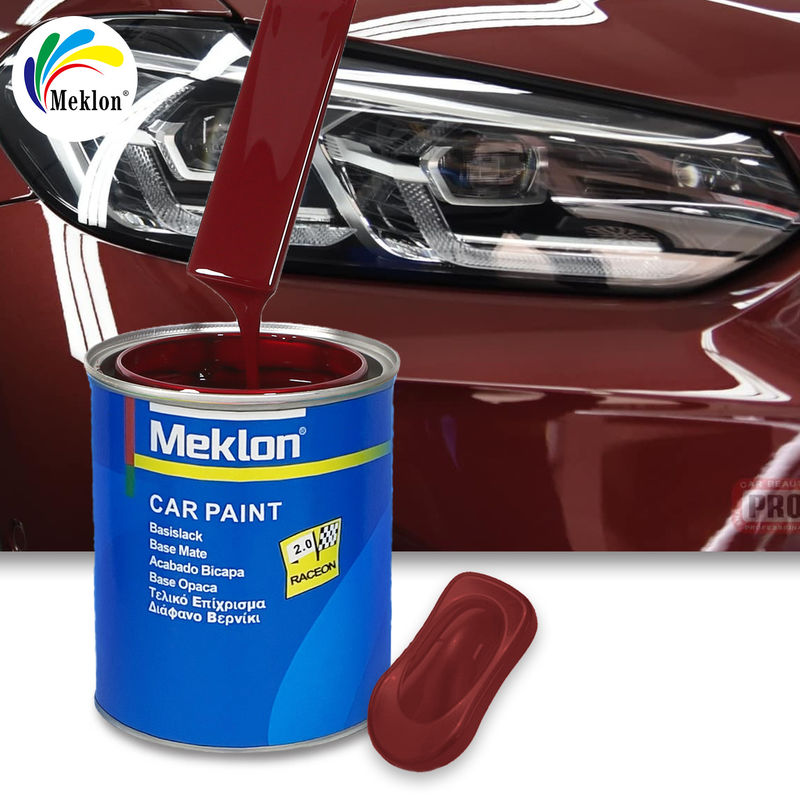 Professional Acrylic Color Mixing Machine Repair Refinish Wholesale Deep Red Automotive 1K Auto Base Car Paint